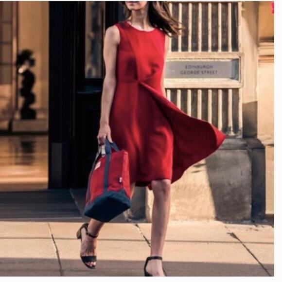 NWT Barbour Leathen Dress Tartan In Red 4 - Picture 8 of 8